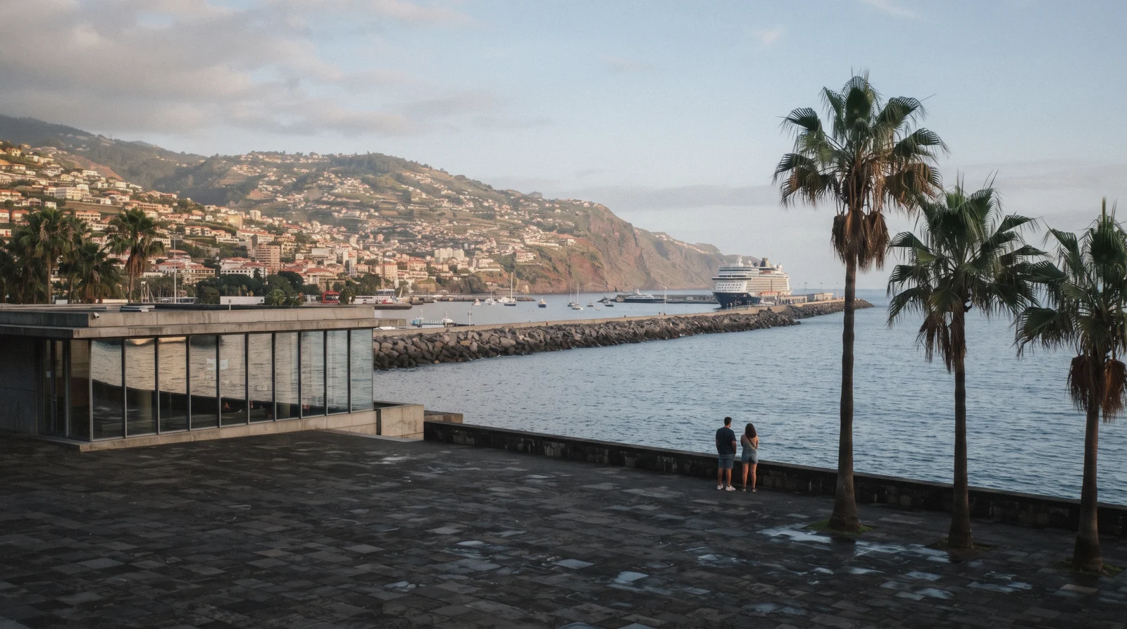 CR7 Museum on the Praça do Mar seafront in Funchal